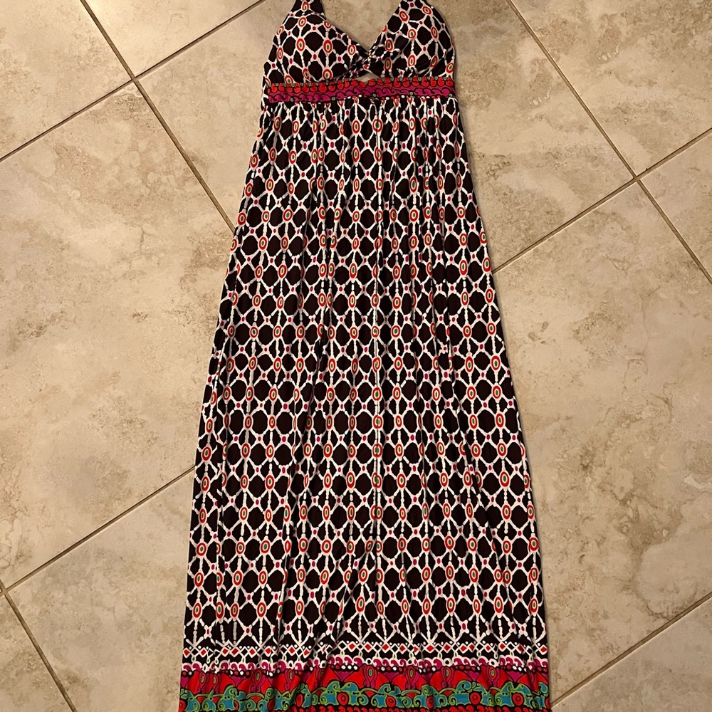 Trina Turk halter maxi